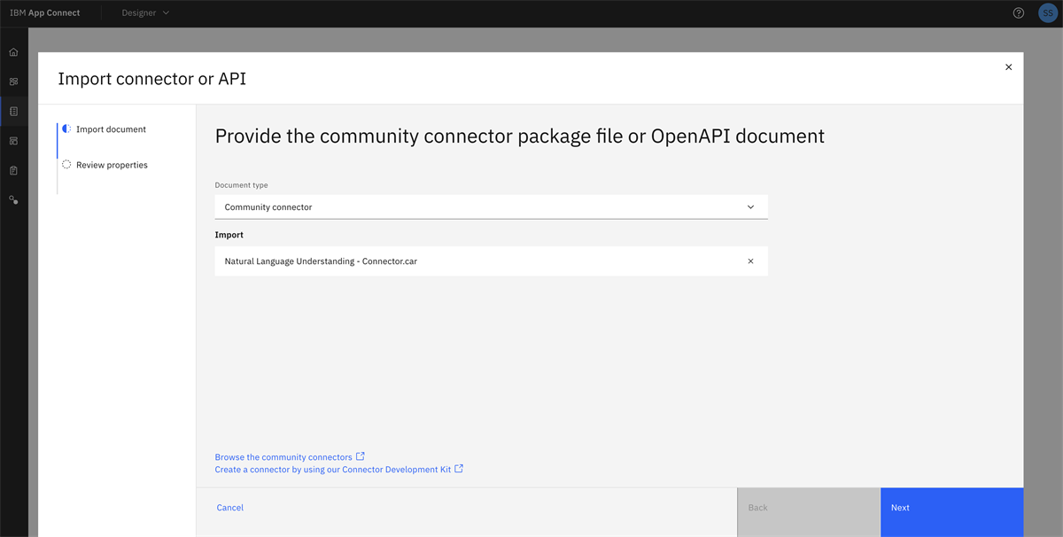 Using the Connector Development Kit: Create a custom connector from an ...