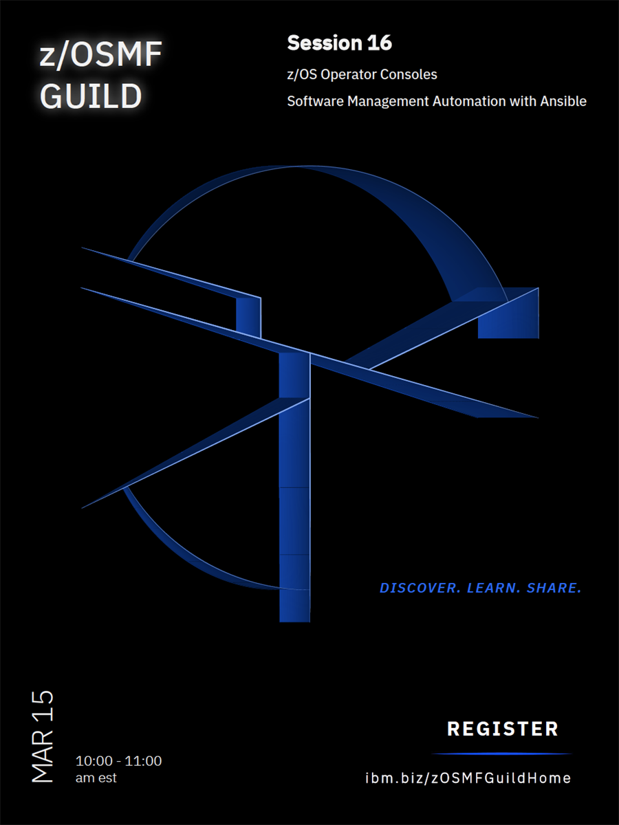 z/OSMF Community Guild