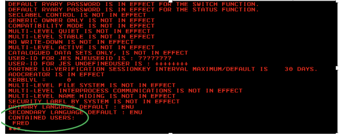 Setropts RACF TechNotes-User ID Containment