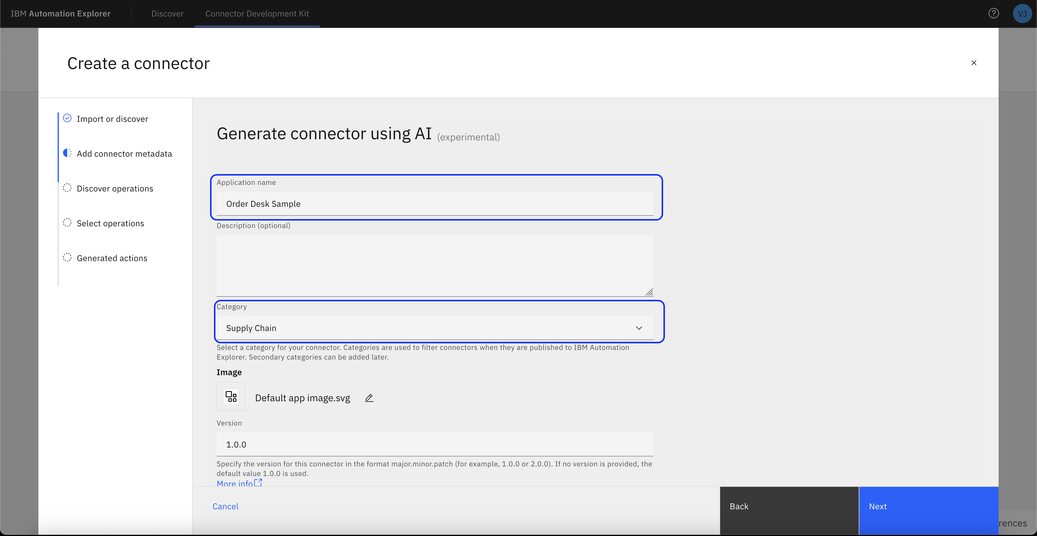 Creating Connectors Create connectors using the new Gen AI feature in IBM Connector ...