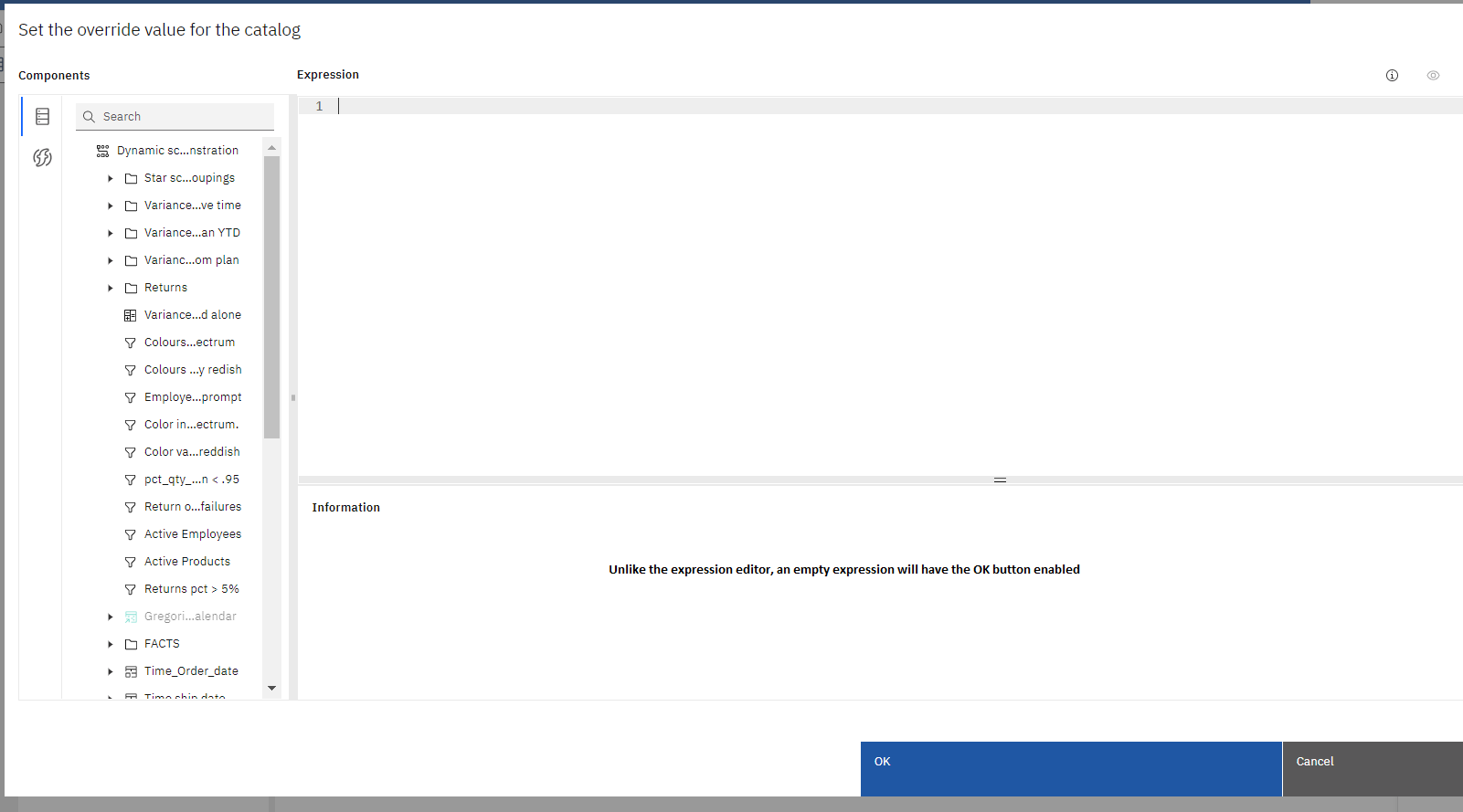 Dynamic data server property overrides