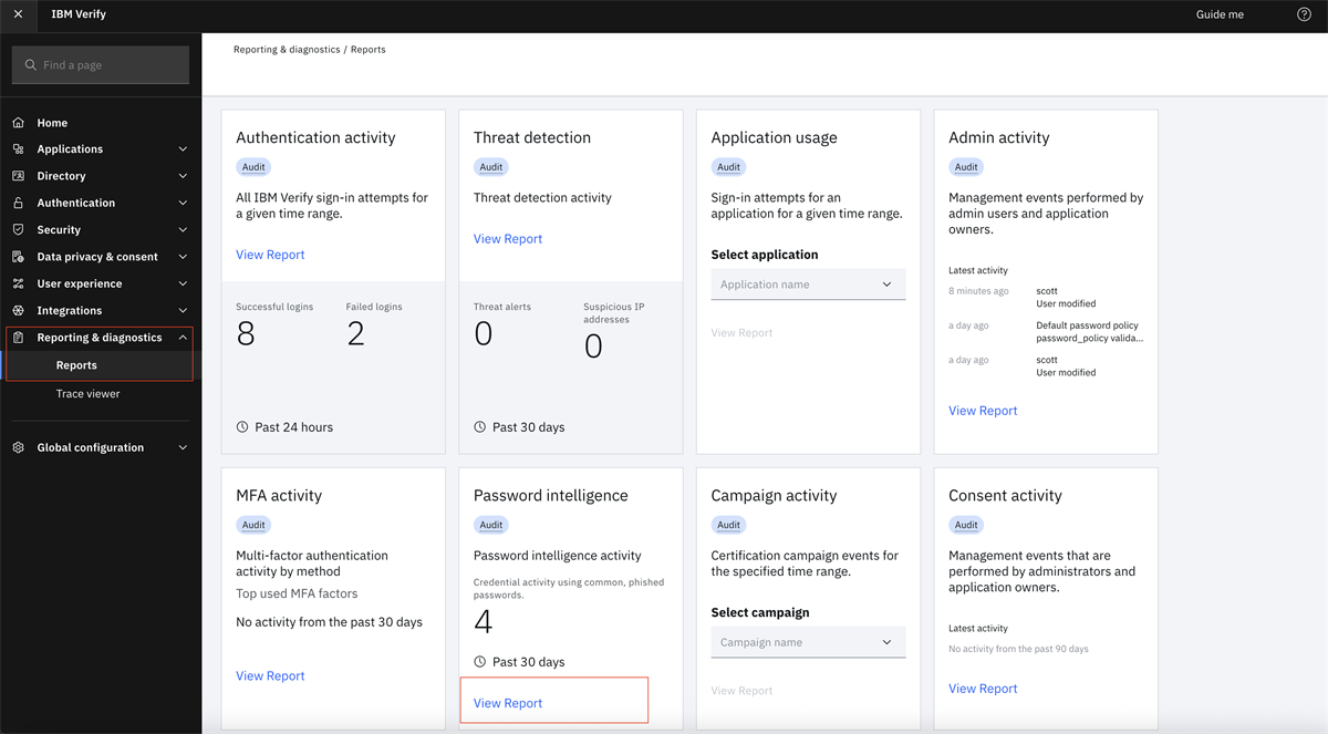 Password Enforcement Example Detect and Defend Weak Passwords with IBM Verify