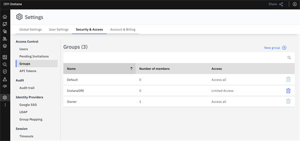 LDAP groups mapping example