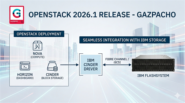 IBM Storage Virtualize Cinder Driver in OpenStack 2026.1 (Gazpacho)