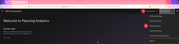 Managing Planning Analytics as a Service Files using API requests