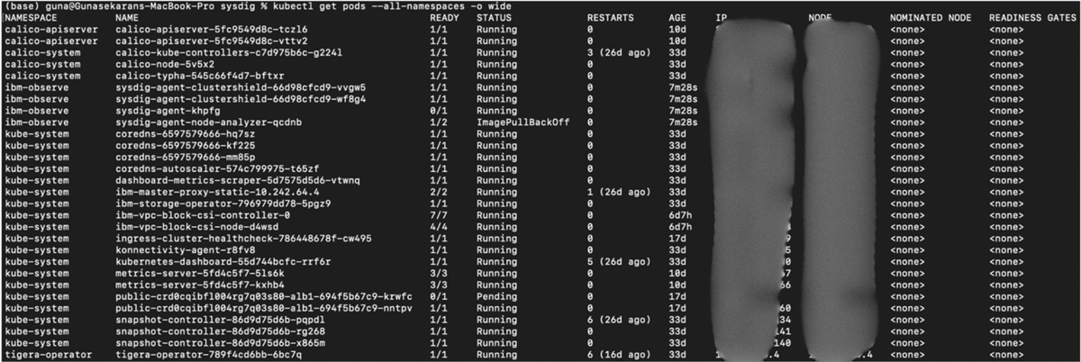 Sysdig Agent Debug : Commands, Purpose & Examples