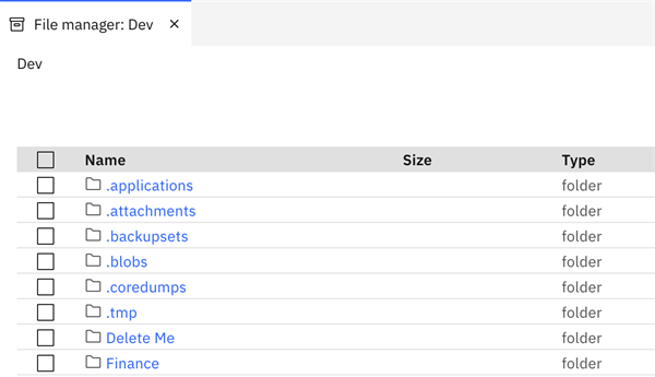 Example Services File Managing Planning Analytics as a Service Files using API requests