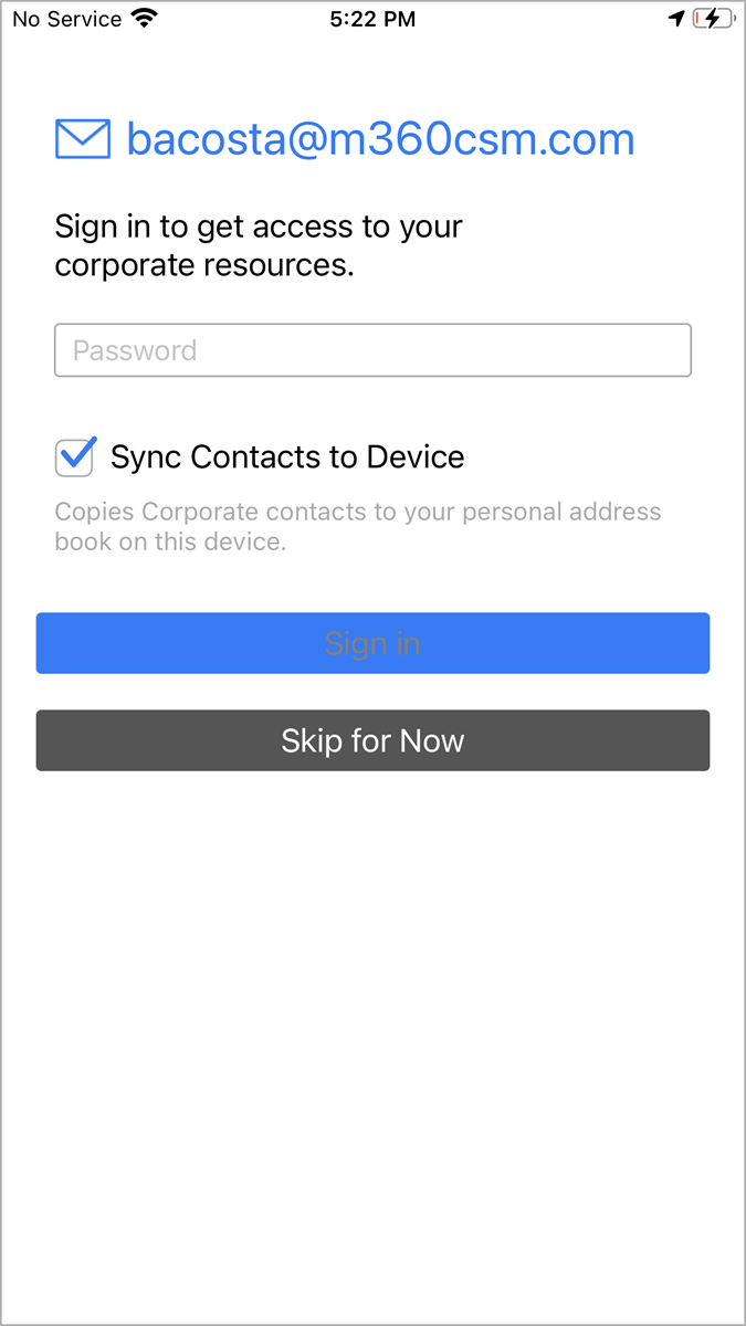 Setting up Modern Authentication for MaaS360 - Part1 (Mail Access)