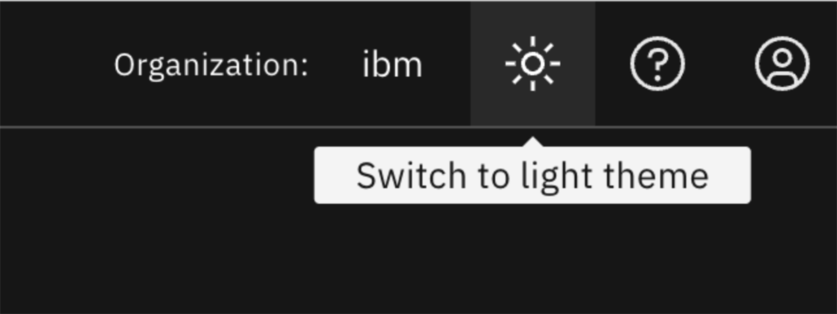 Introducing Dark Mode in API Connect