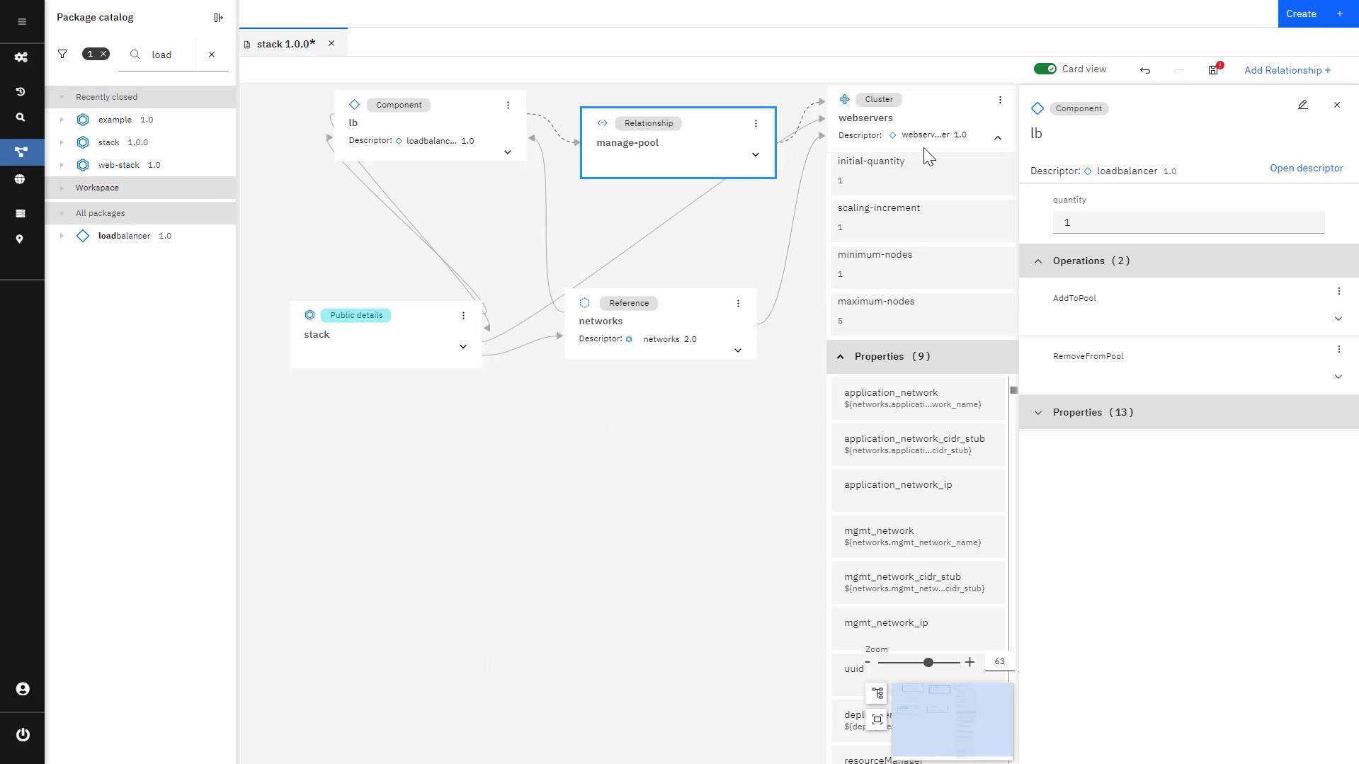 CP4NA Designer tool
