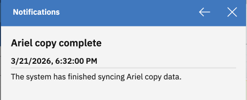 Ariel Copy complete