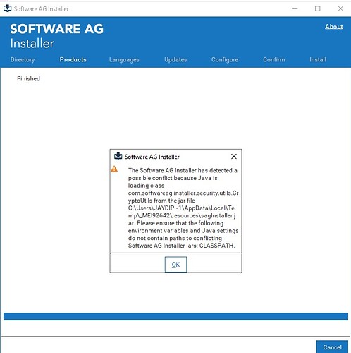 SAG Error