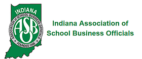 Indiana Association of School Business Officials logo. This will take you to the homepage