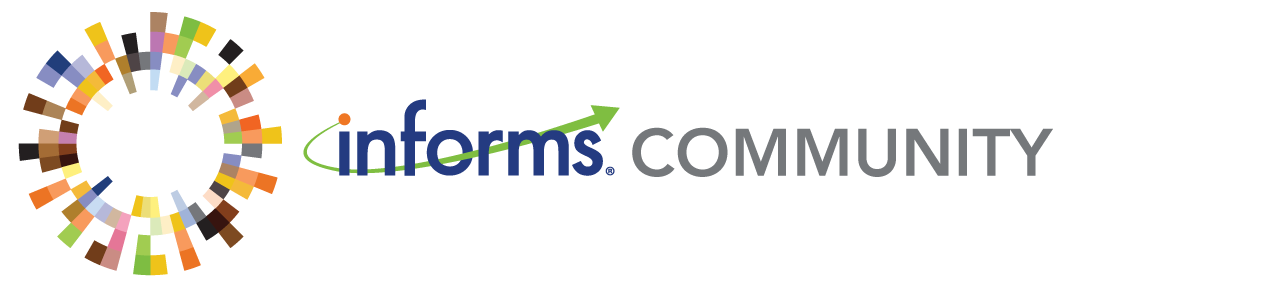 INFORMS Community logo. This will take you to the homepage