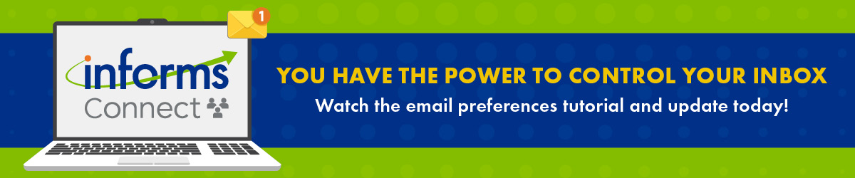 Update your email preferences