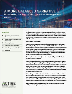 A More Balanced Narrative: Part 2