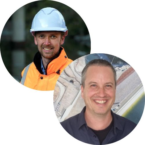 Richard Greatrex (Principal Engineer, Waimea Water Ltd) & Kelly Norris (General Manager, Waimea Water Ltd)