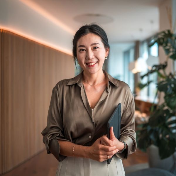 A professional IPWEA female member