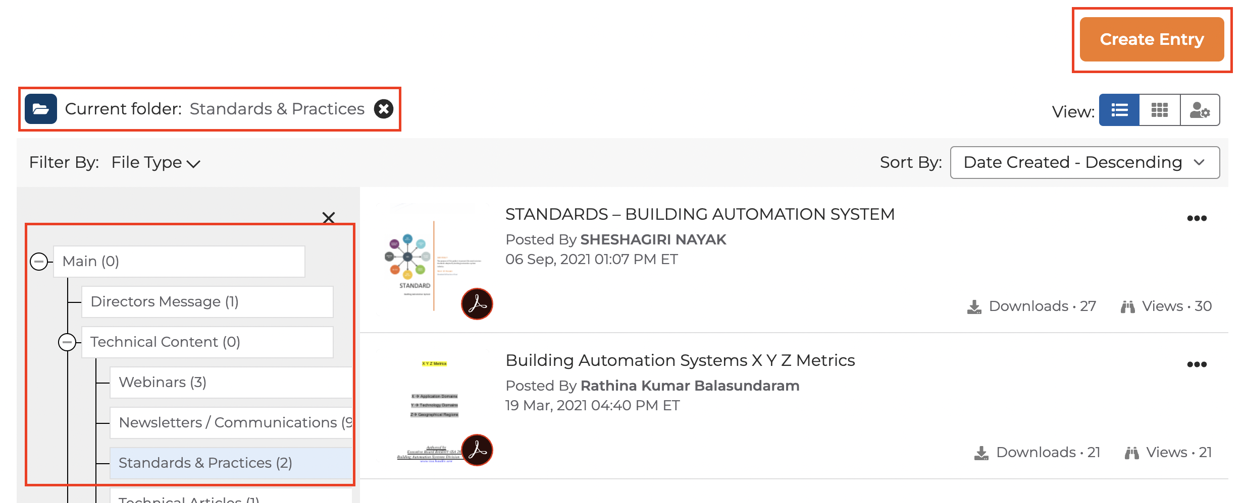 Uploading Documents Example