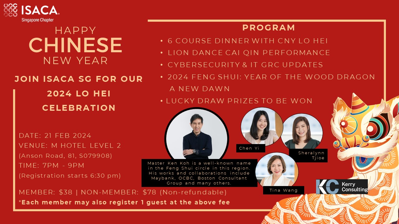 ISACA SG 2024 Chinese New Year Celebration Singapore Chapter