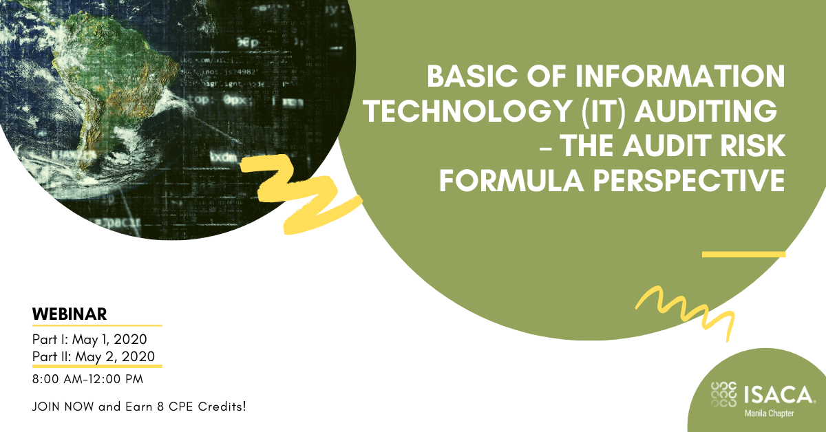 WEBINAR: Basic of Information Technology (IT) Auditing – The Audit Risk ...
