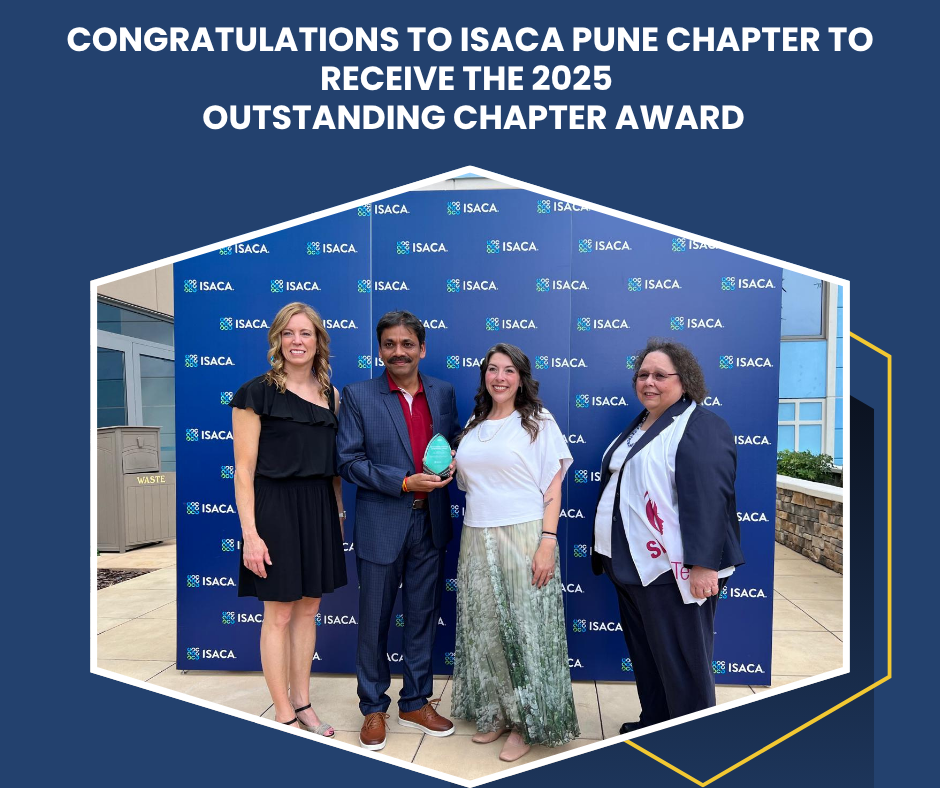 Pune Chapter Outstanding award