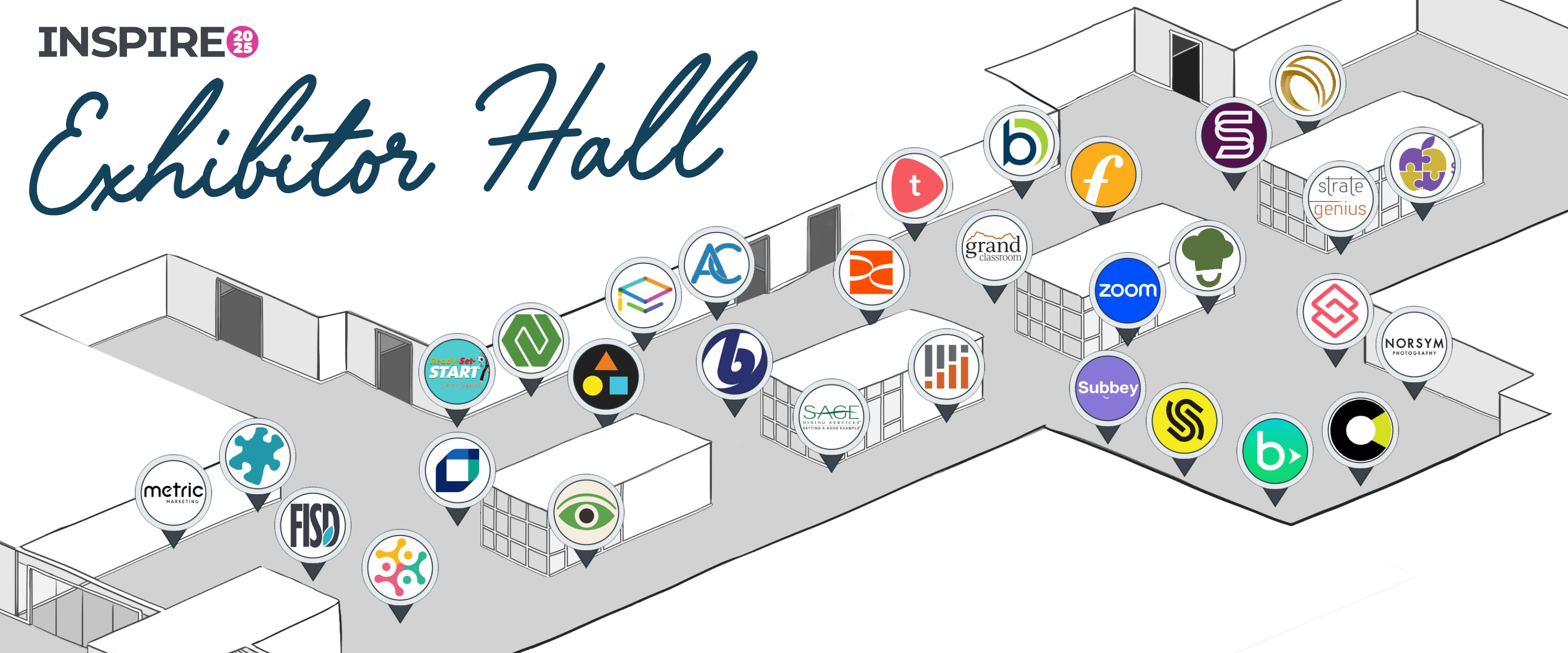 Conference Exhibitor Hall Map