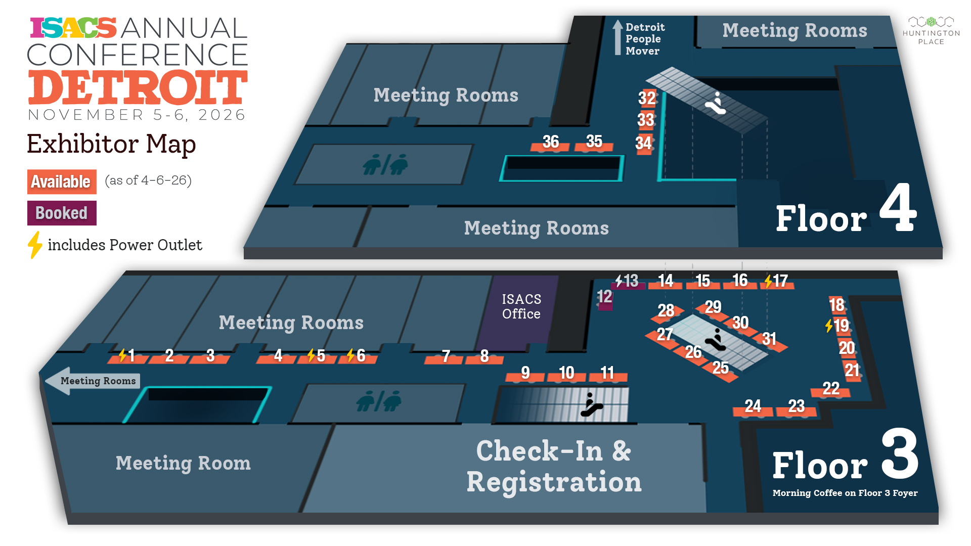 Exhibitor map