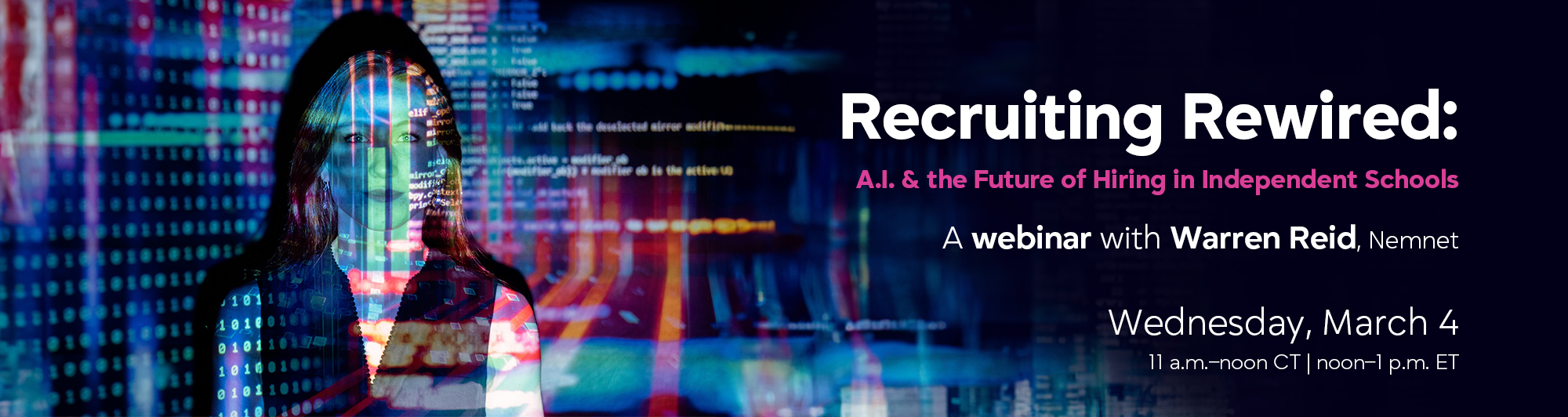 ISACS Webinar Recruiting Rewired: A.I. and the Future of Hiring in Independent Schools March 4 2026 