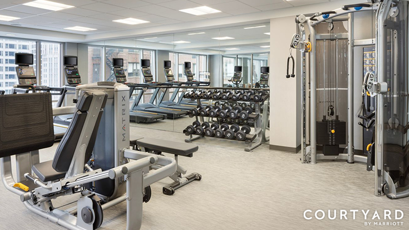 Courtyard Marriott Downtown Fitness Center