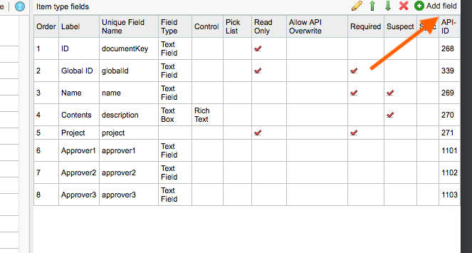 Add Field