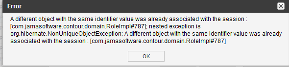 Error editing duplicated user group Error when trying to edit group name.