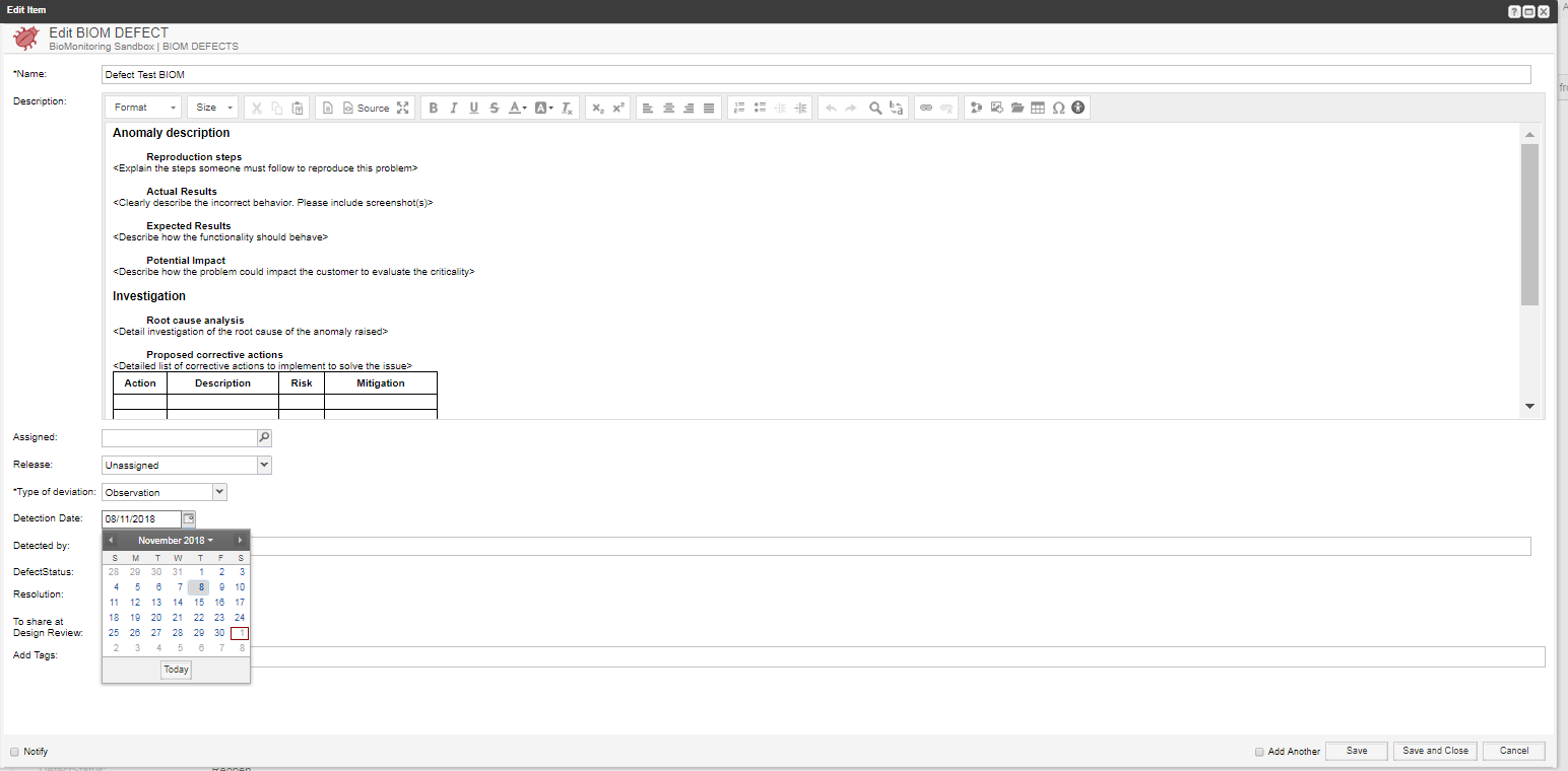 Edit in a new window
