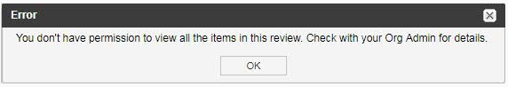 screenshot review error