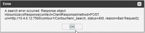 Error Message Error Message Bad Request