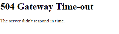 error
