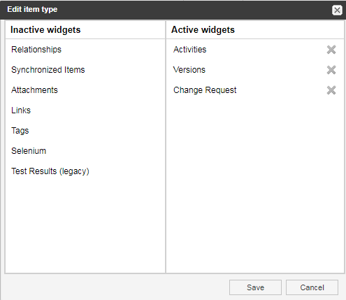 Text Item Widgets