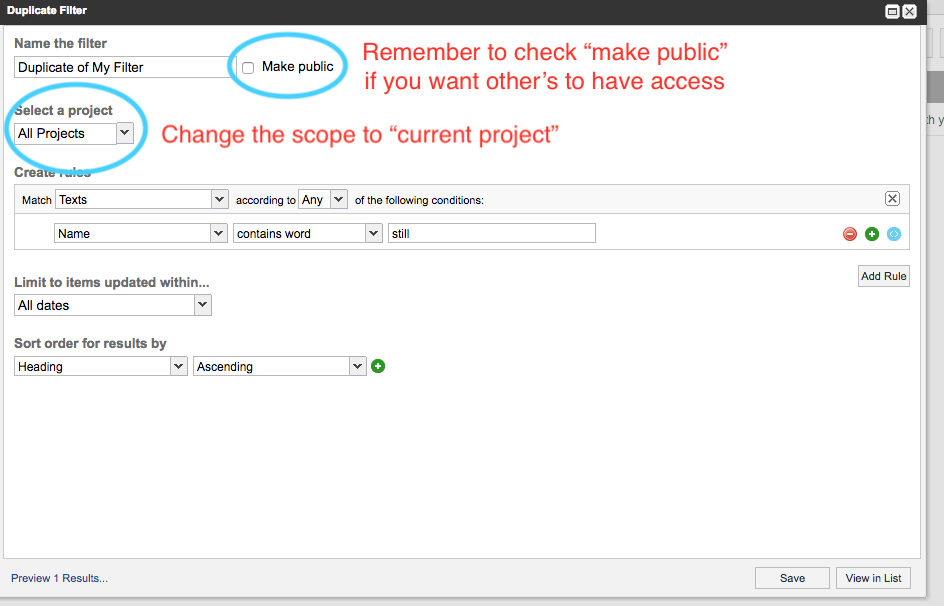 filter change scope