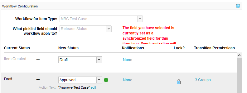 Workflow Configuration Workflow Configuration