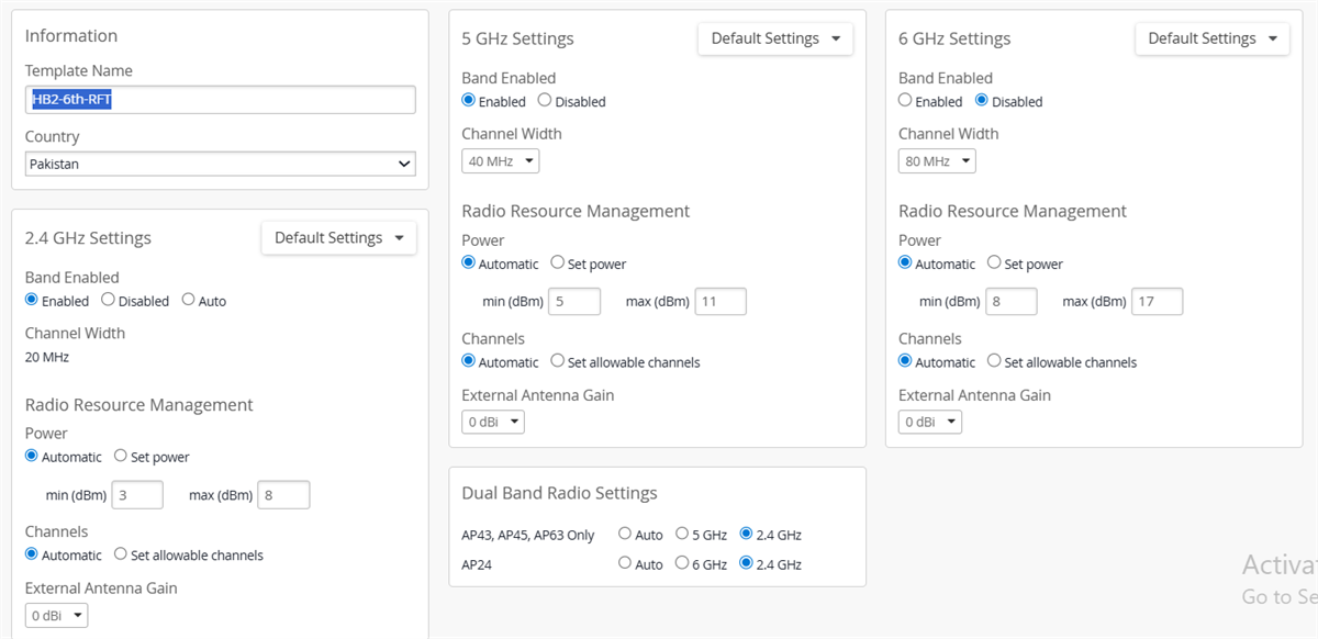 Juniper AP 33 | 5GHz | Help Required | Wireless