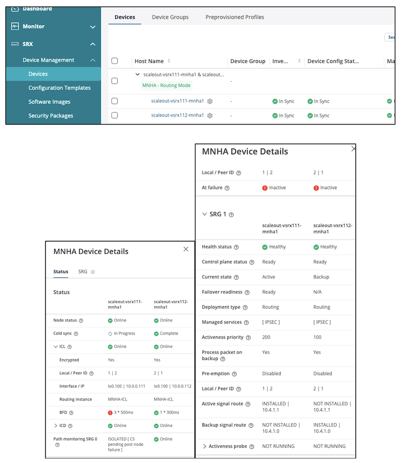 Figure 06: Management with Security Director Cloud/Onprem
