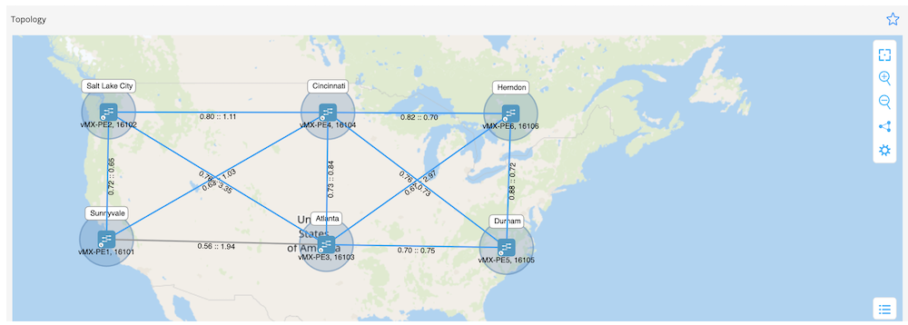 Figure 22 P2P Delay-measurement Information