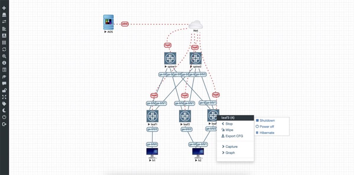 Deploying and Using vJunos in a Bare Metal EVENG server