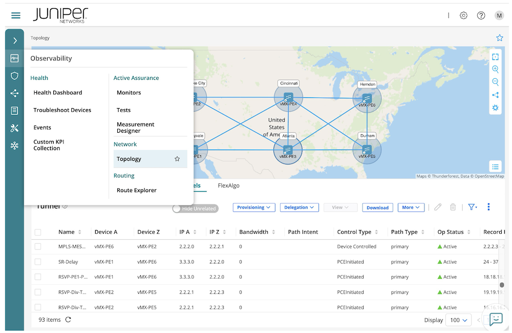 Figure 5 - RD Topology GUI