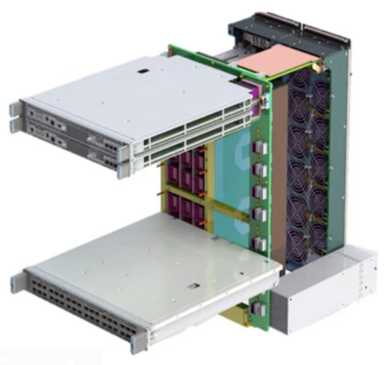 Figure 2: PTX 8-slot Chassis Illustration