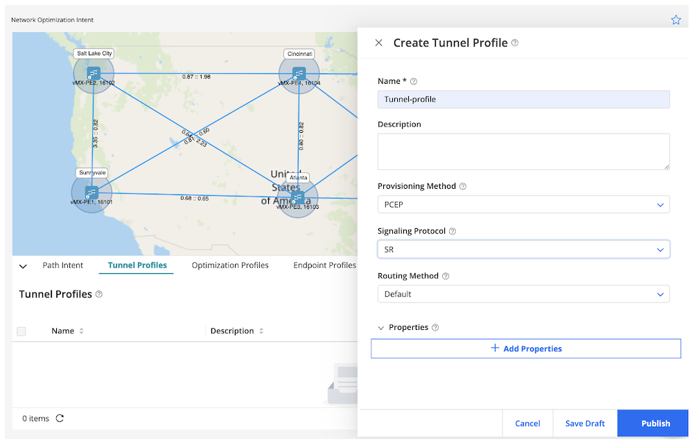 Figure 30 RD Tunnel Profiles