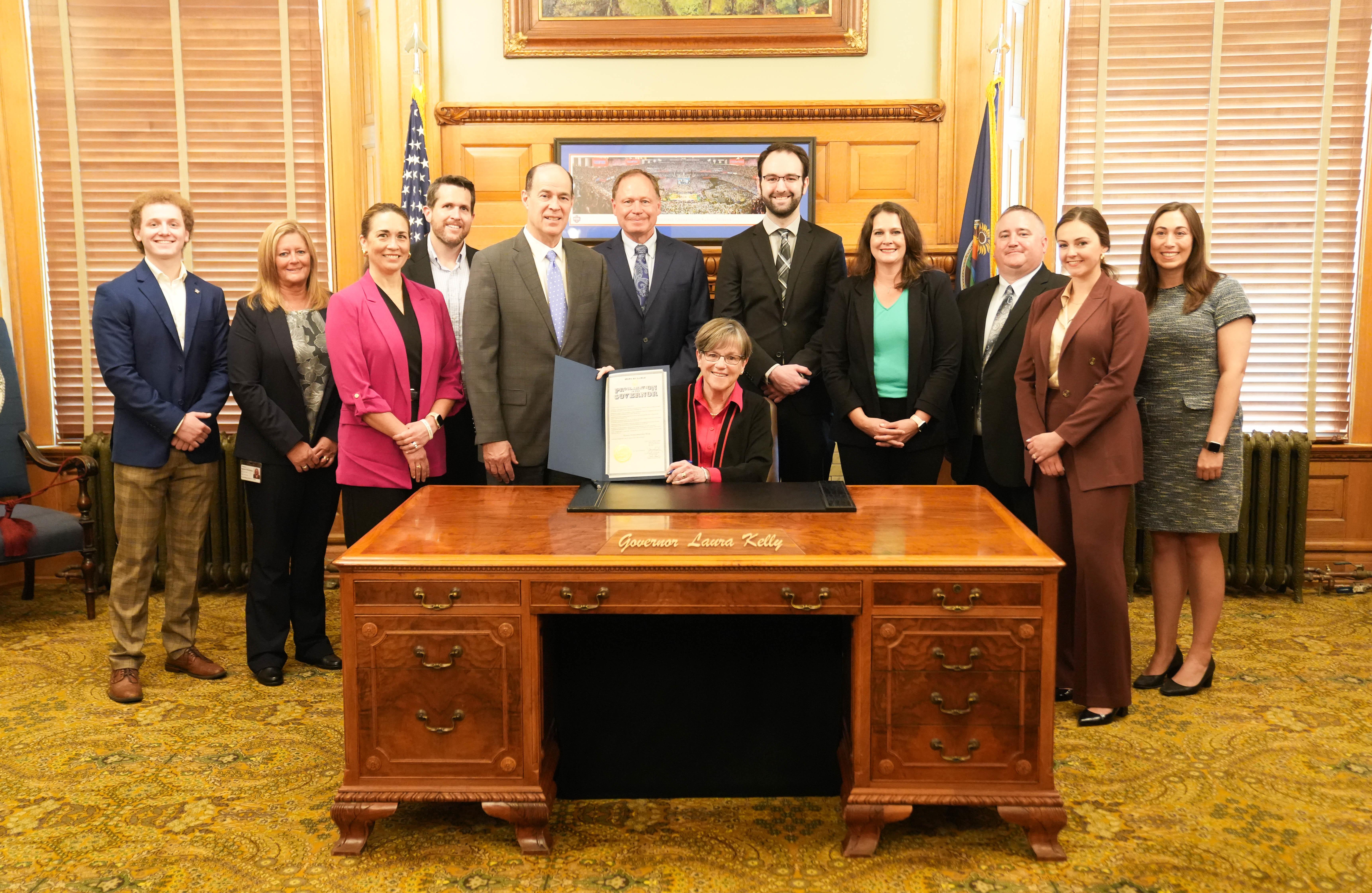 Governor Laura Kelly Signs Proclamation for Kansas Homeownership Week