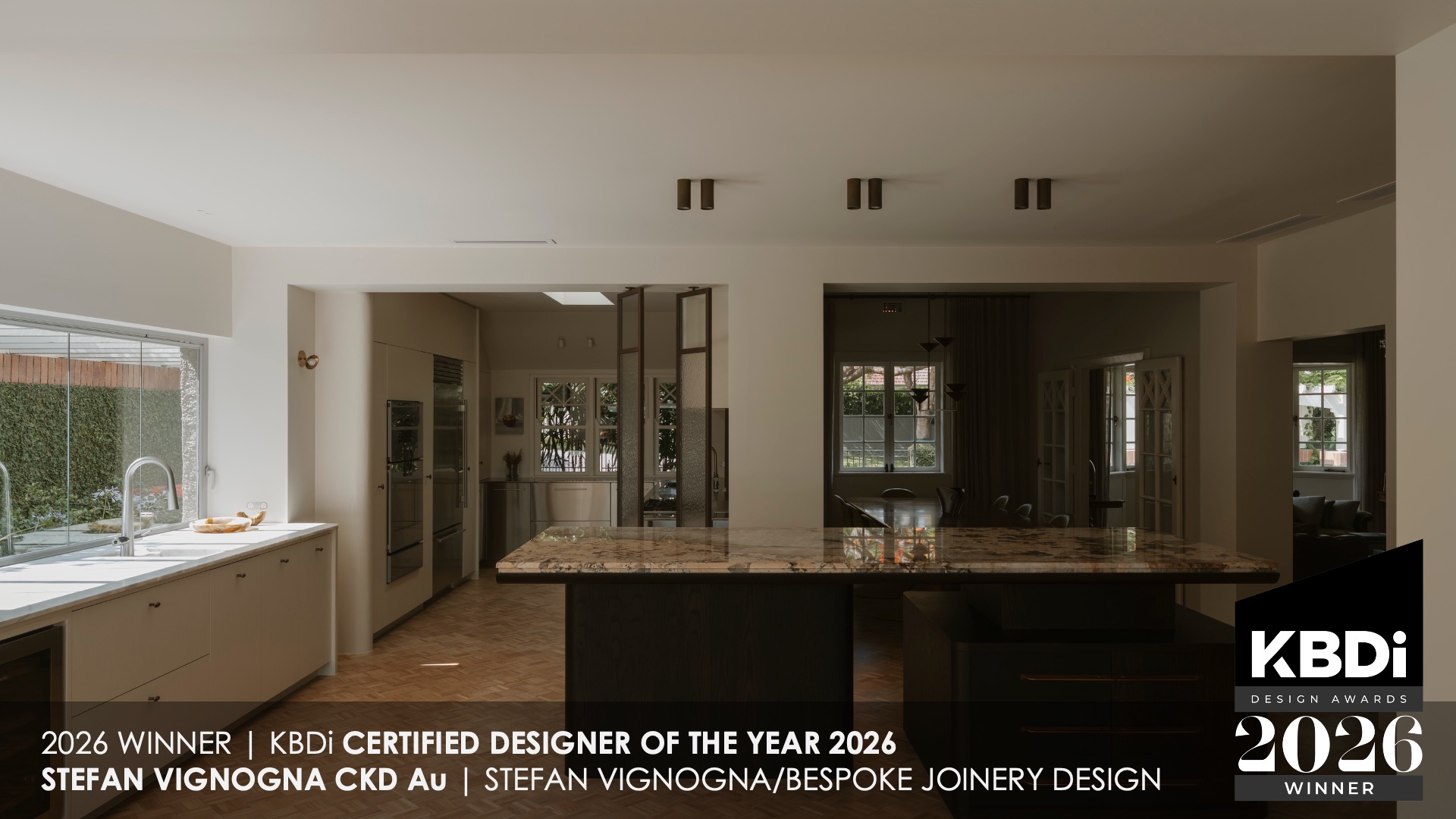 Stefan Vignogna CKD Au - KBDi Certified Designer of the Year 2026