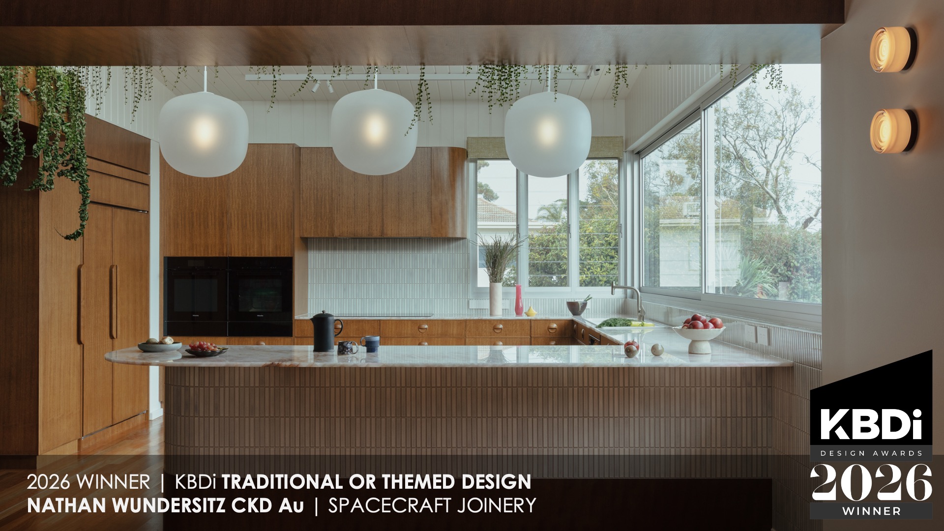 Nathan Wundersitz CKD Au - KBDi Design Awards 2026 Traditional or Themed Design winner