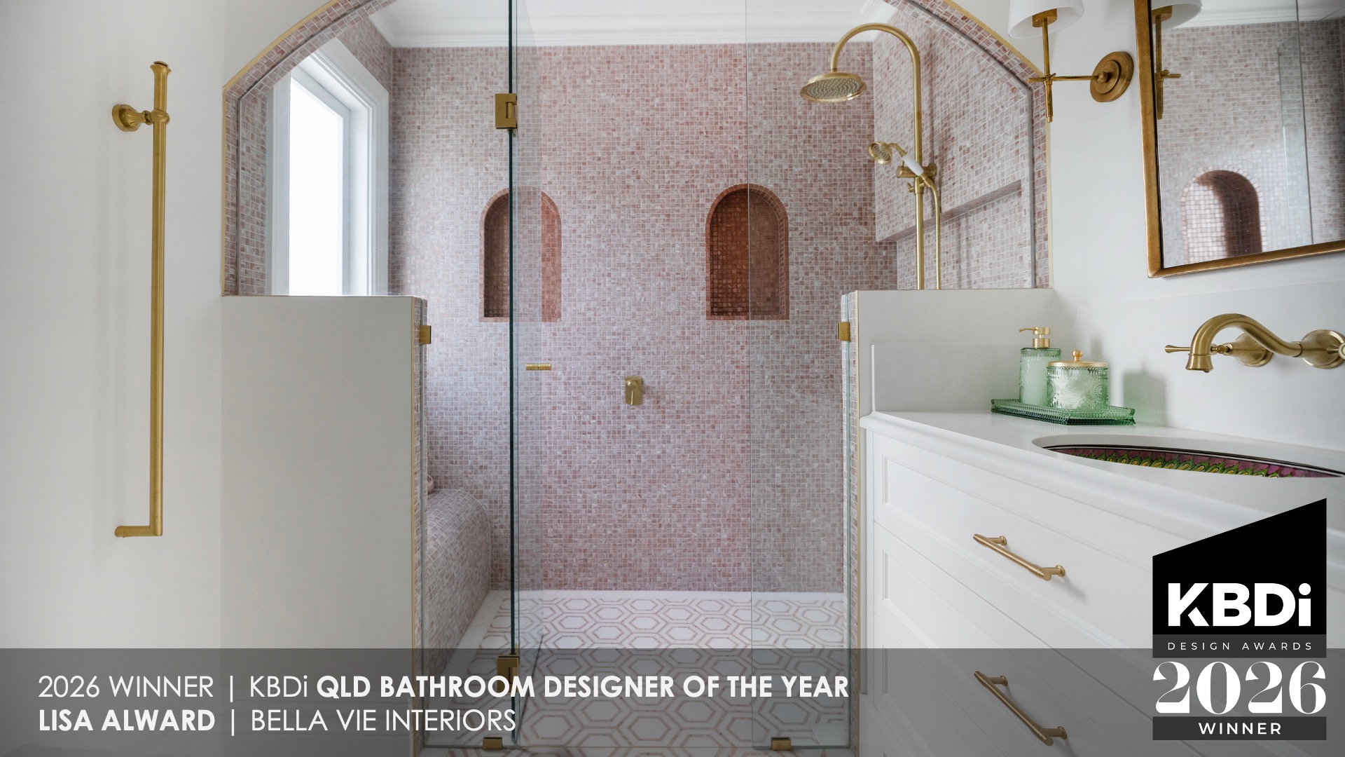 Lisa Alward - QLD Bathroom Designer of the Year 2026